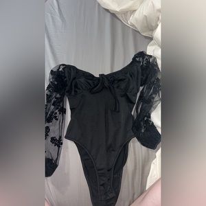 Off the shoulder bodysuit